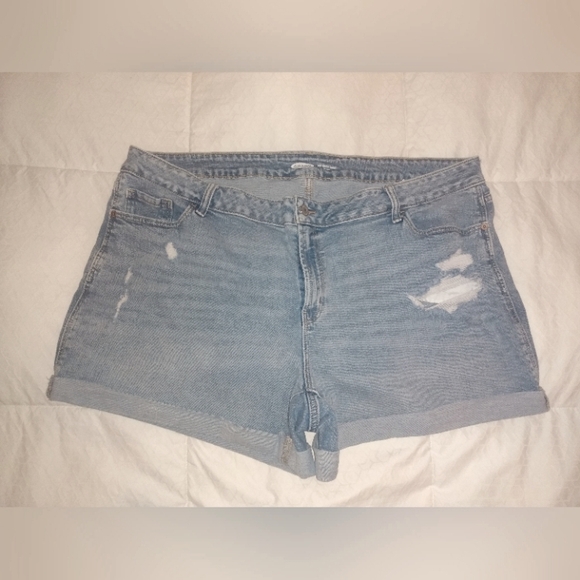 Old Navy Denim Boyfriend Short Women's Plus Size 20 - Picture 1 of 6